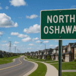 Street view of the North Oshawa neighbourhood