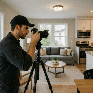 Professional home staging photographer