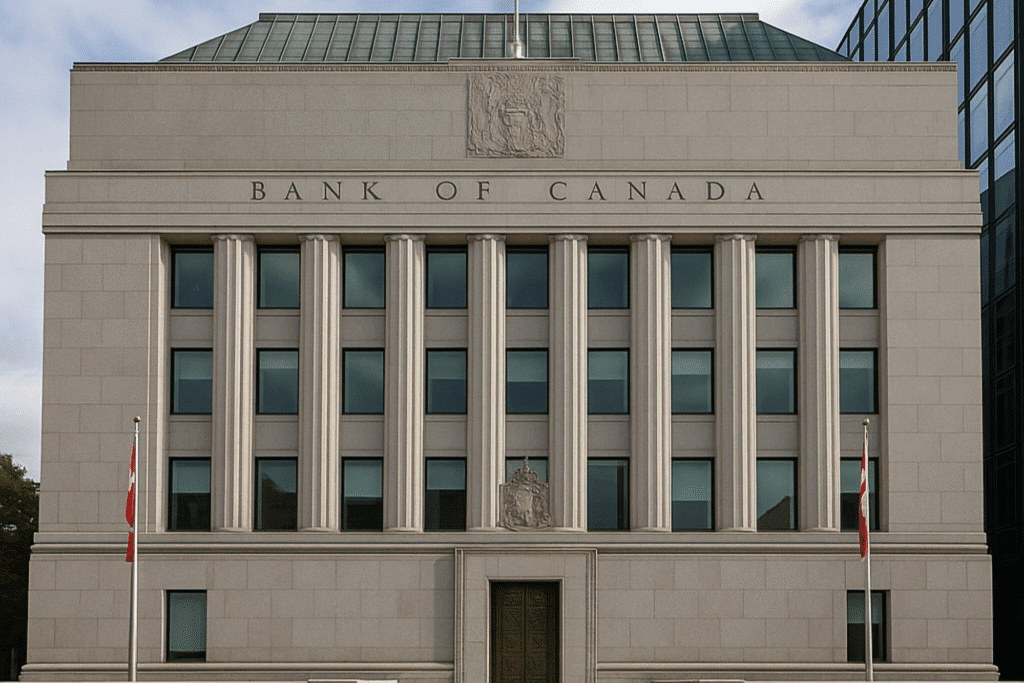 Bank of Canada - Where Interest Rates are determined.